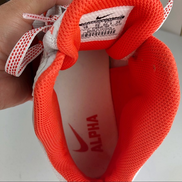 Cleats Nike Alpha Men’s Football  Orange Size 16 - Picture 5 of 8